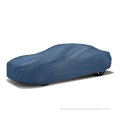 All väderskydd Blue Car Cover med logotyp